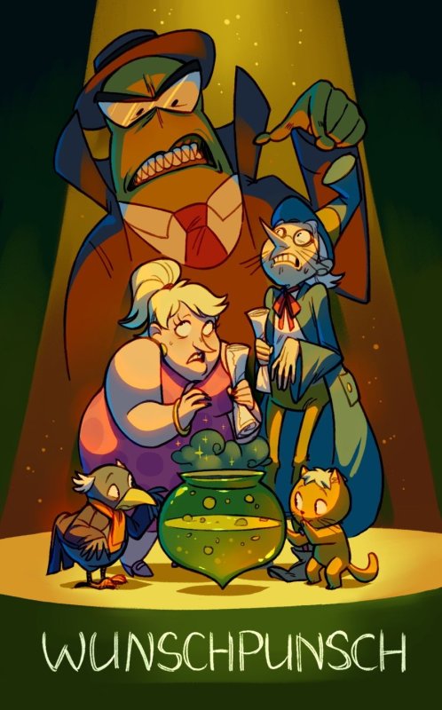 Вунш пунш мультик герои