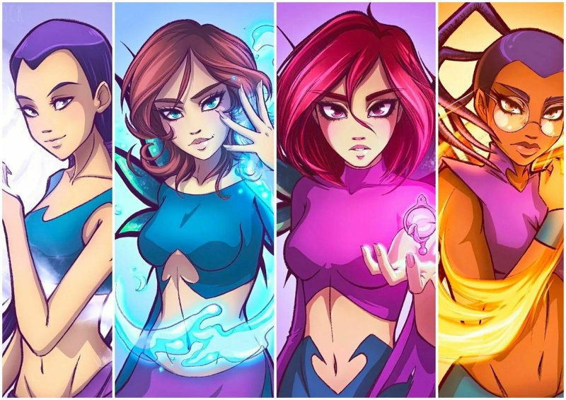 Чародейки w.i.t.c.h. арт