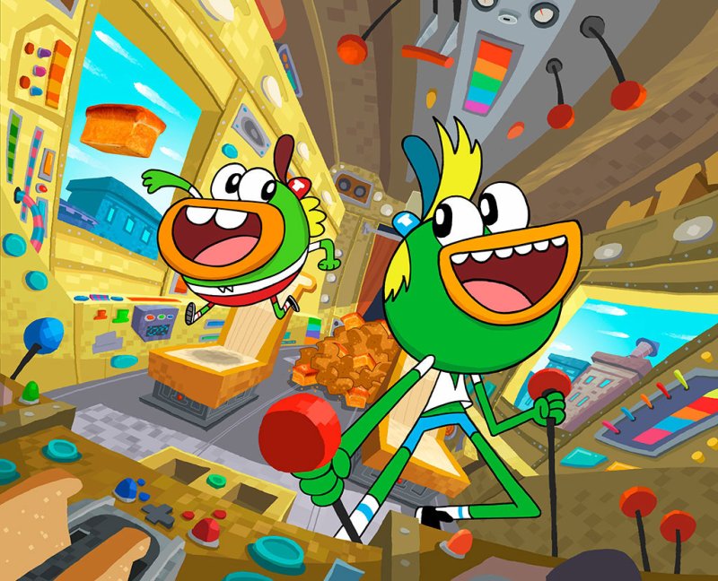 Мультики Никелодеон Хлебоутки