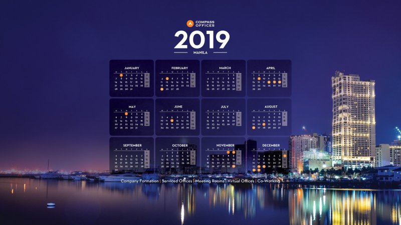 Красивый календарь