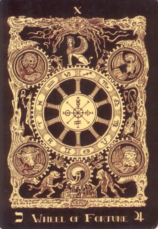 Колесо фортуны 10 Аркан Кроули