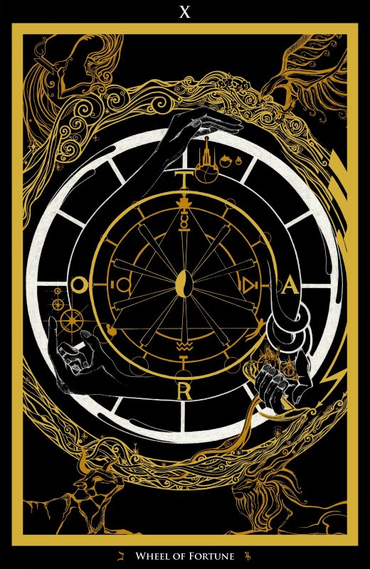 Карта Таро колесо фортуны
