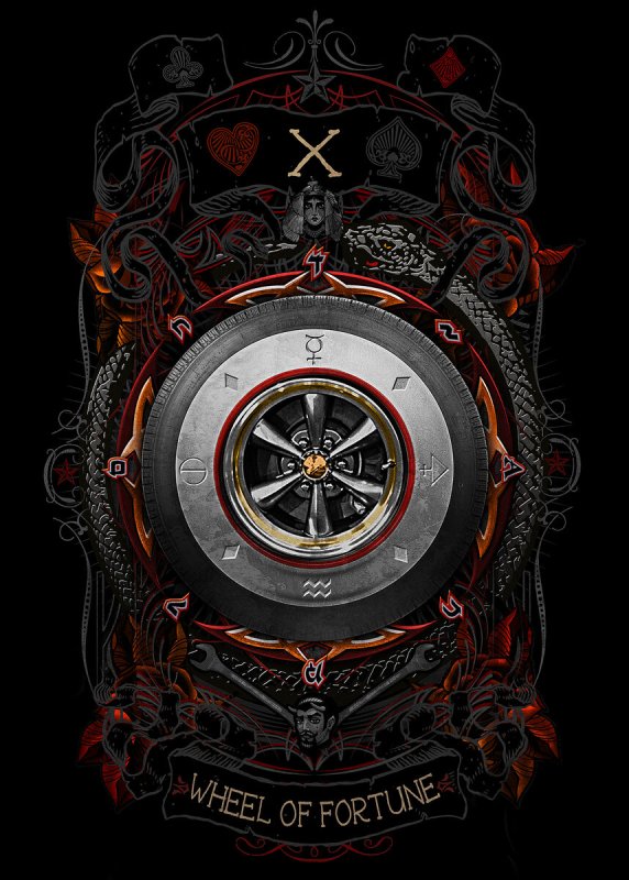 Колесо фортуны арт