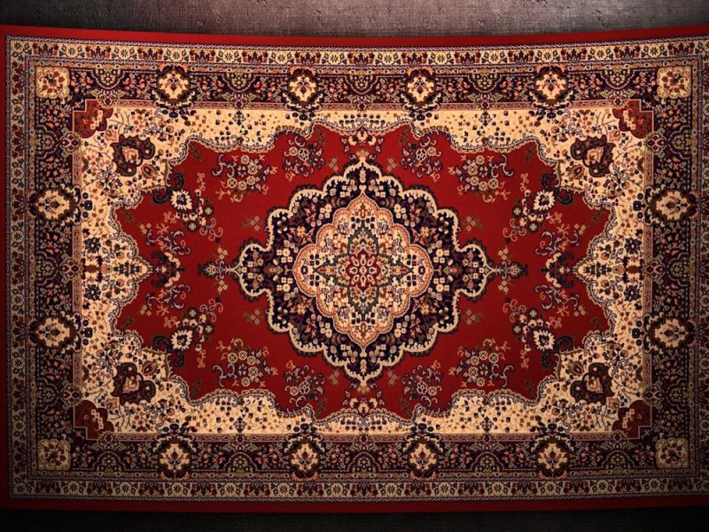 Ковер с орнаментом