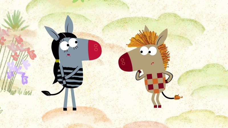 Родион из мультика Зебра в клеточку