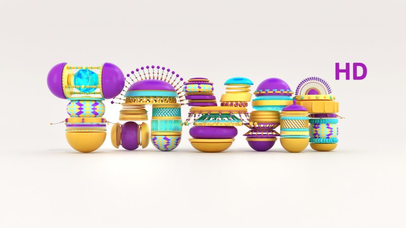 Телеканал Тлум HD заставки