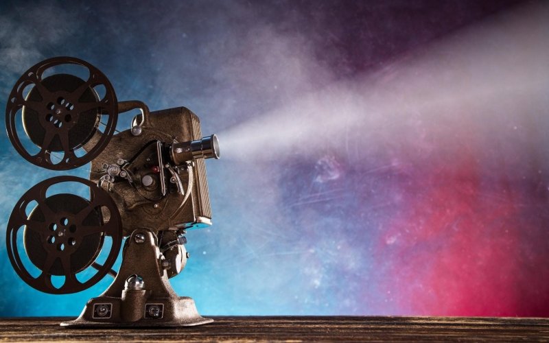 Старый кинопроектор