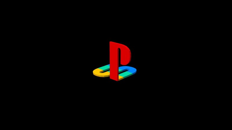 Sony PLAYSTATION логотип ПС 1