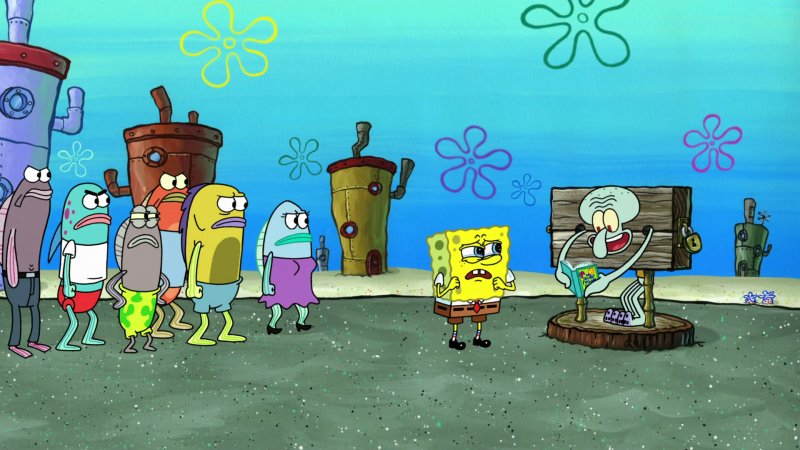 Спанч Боб квадратные штаны 2004