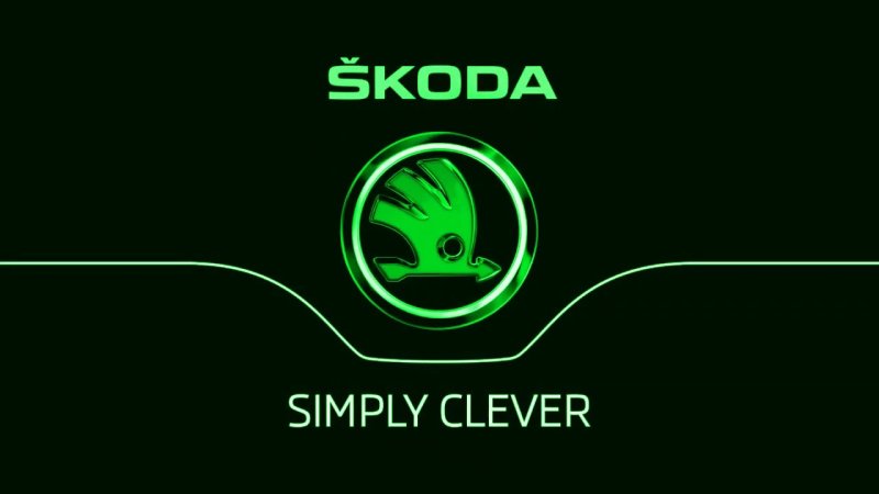 Надпись Шкода