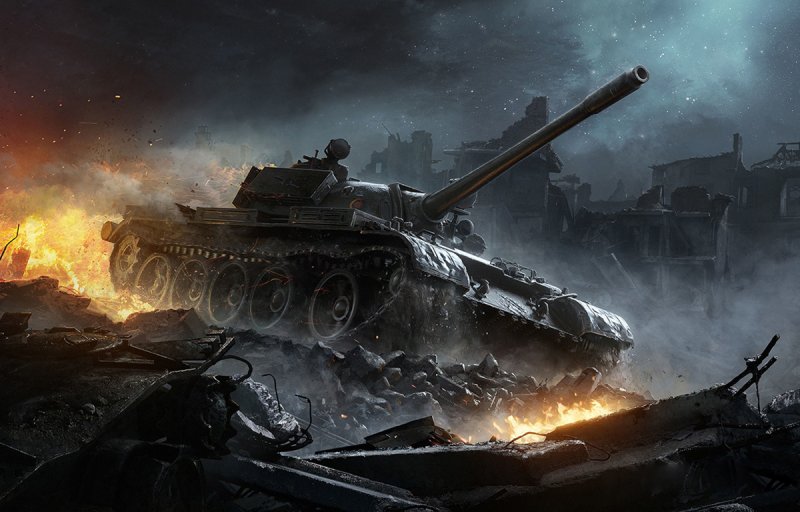 Т55а World of Tanks