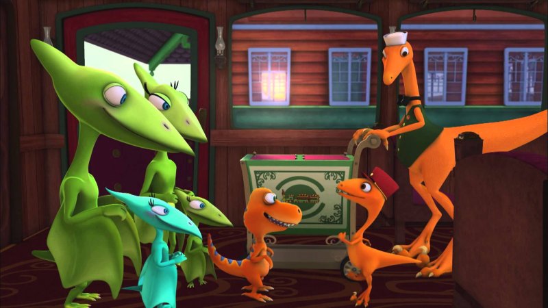 Поезд динозавров мультсериал Птеранодон