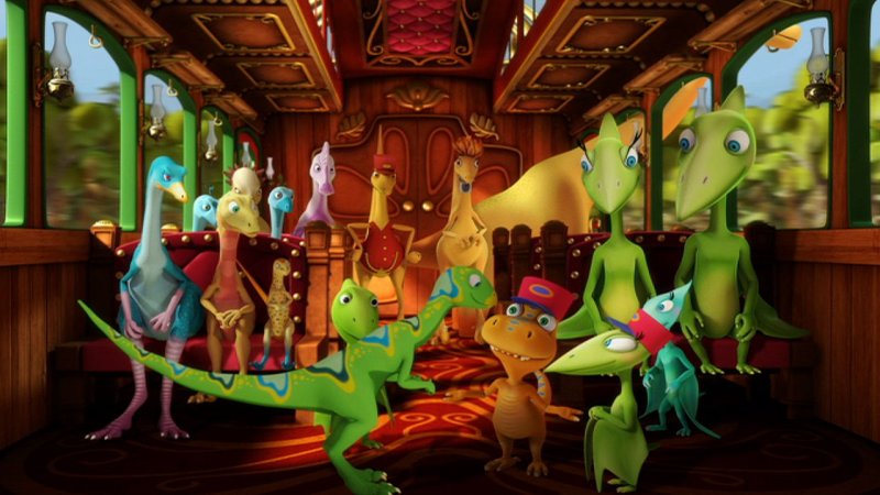 Поезд динозавров ФАНФИКТИОН