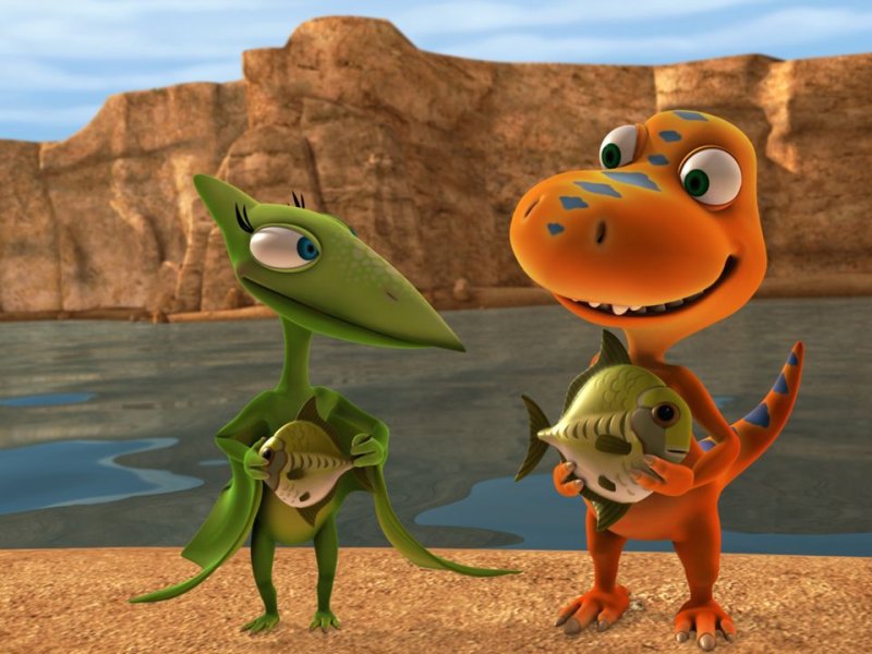 Поезд динозавров мультсериал Птеранодон