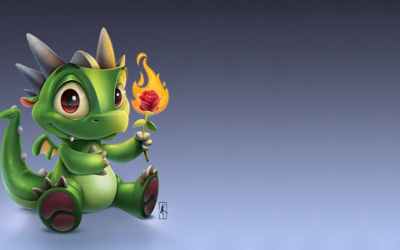 Маленький дракончик