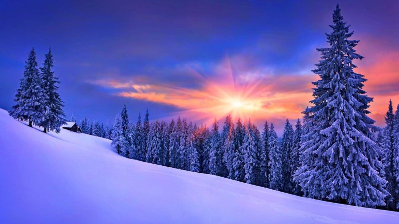 Зимняя природа