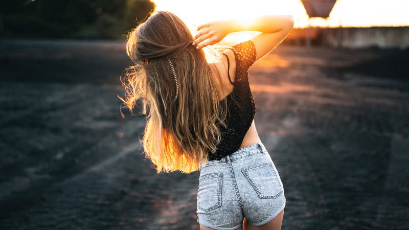 Русые волосы у девушек