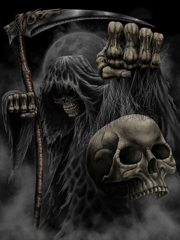 Череп на заставку