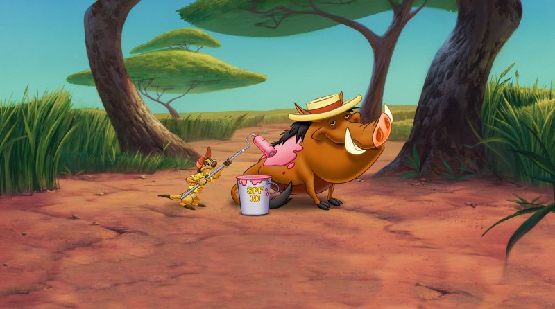 Тимон и Пумба в хорошем качестве