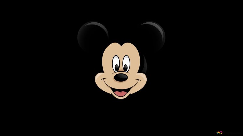 Мультяшки на черном фоне