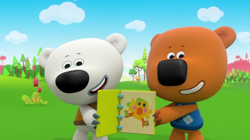 Мимимишки игры Кеша и тучка