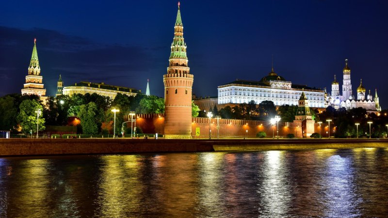 Московский Кремль Москва 4к