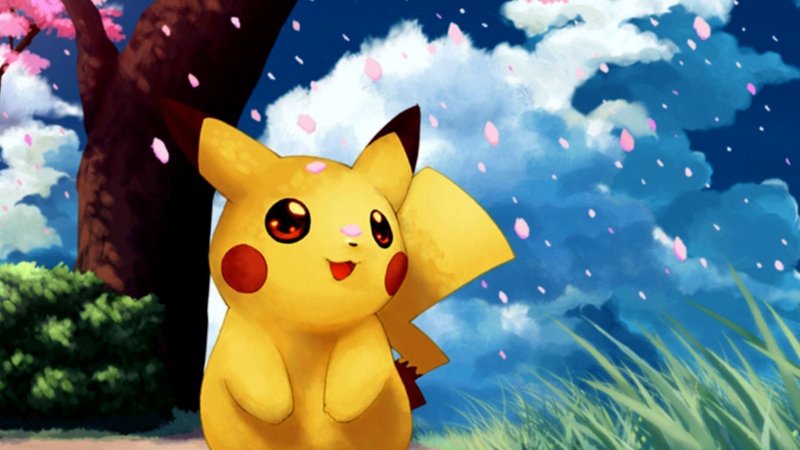 Пикачу заставка на рабочий стол