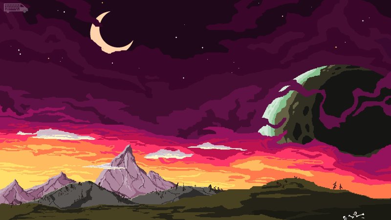 Пиксельные фоны для рабочего стола