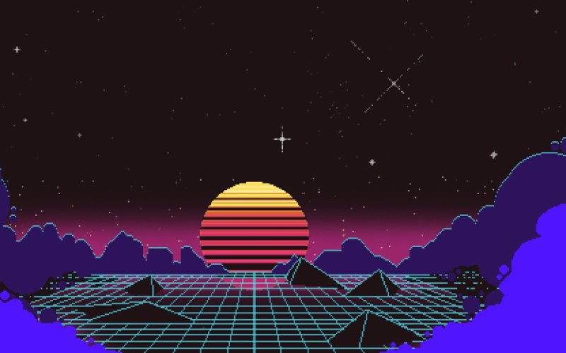 Пиксельные обои