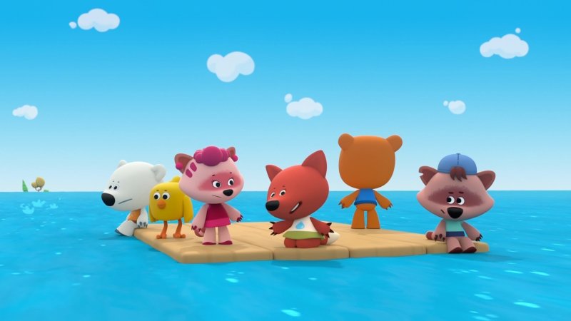 Мимишки тучка и Кеша