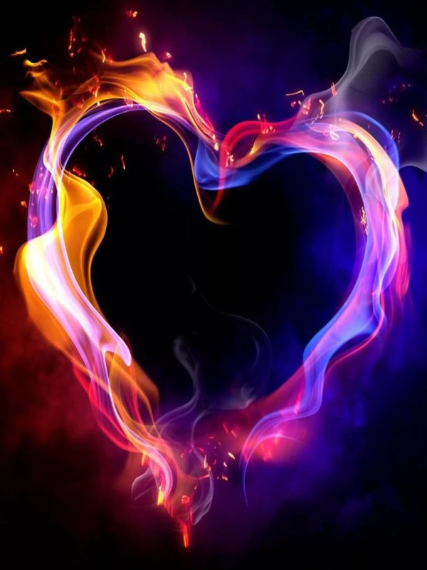 Разноцветное сердце