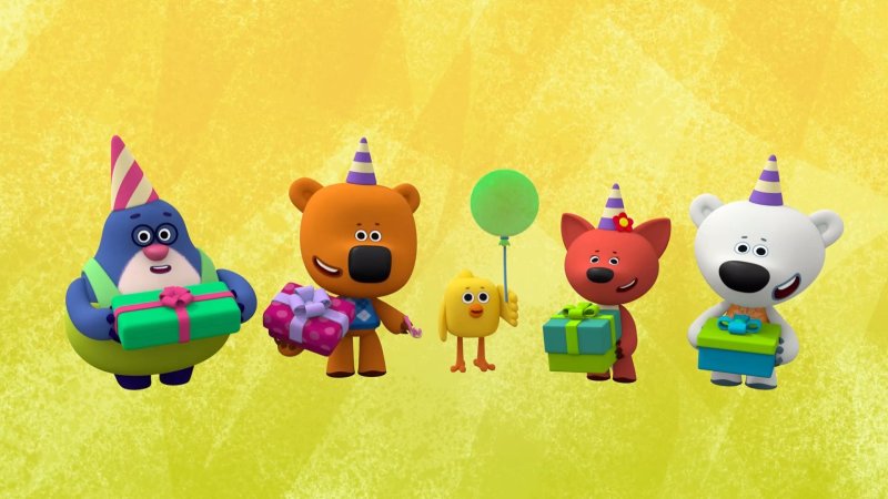 Мишки мимишки герои