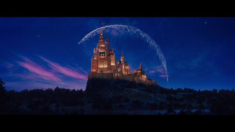 Уолт Дисней замок logo