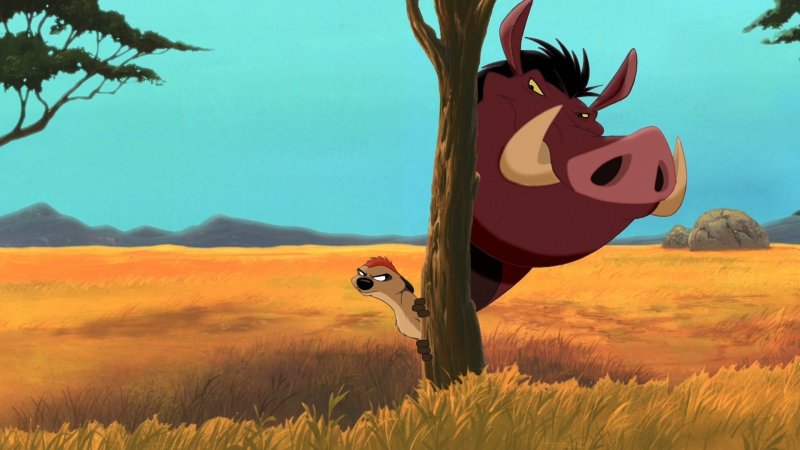 Король Лев Тимон и Пумба