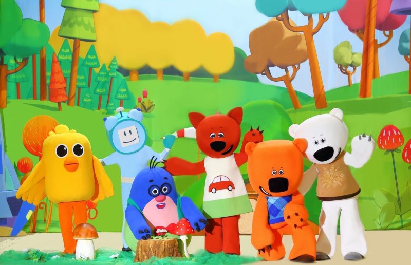 Герои мультика ми ми Мишеи