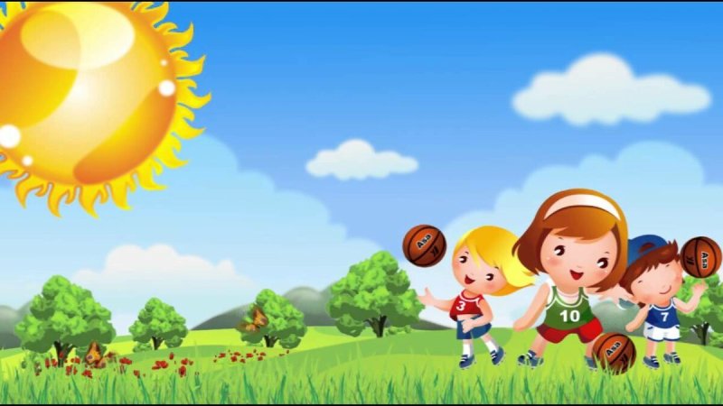 Фон для садика