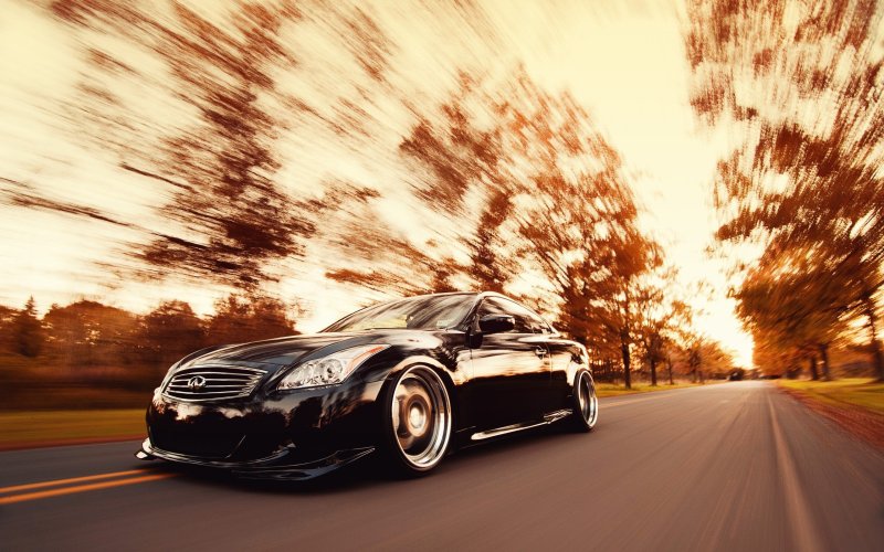 Infiniti g37 stance черный