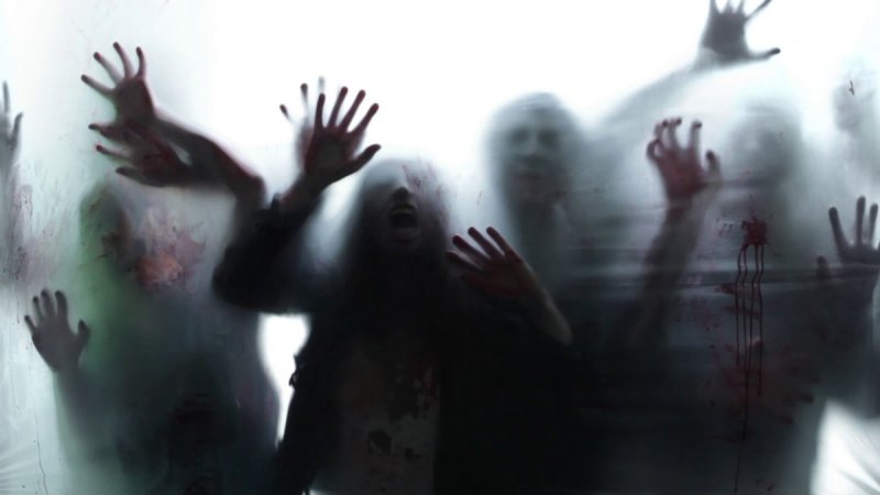 Wallpaper engine зомби за стеклом