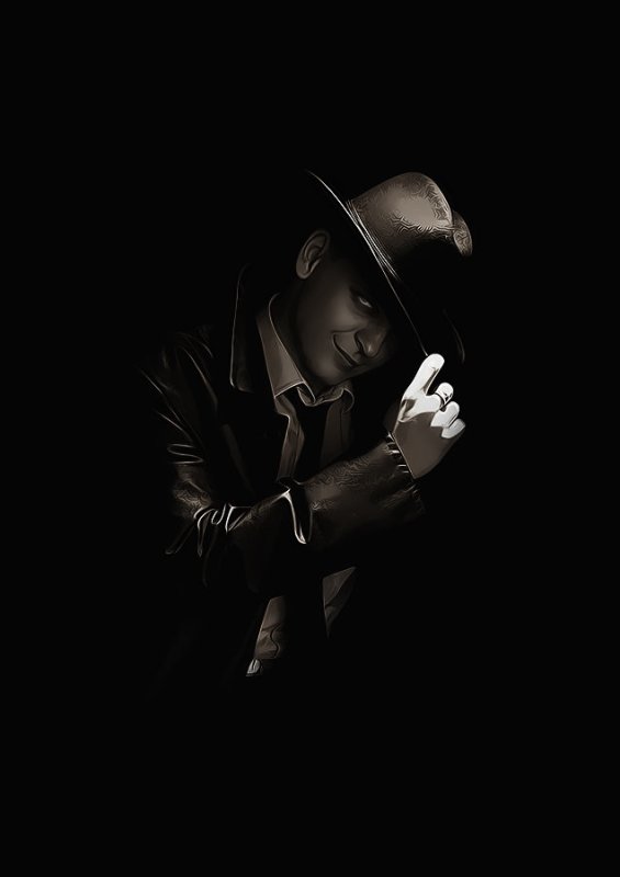 Человек в шляпе