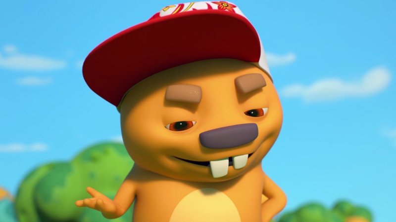 Герои мультфильма Бобр добр