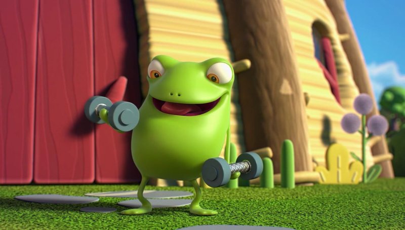 Бобр добр Лягушонок