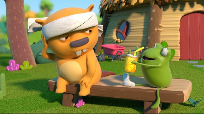 Бобр добр Лягушонок