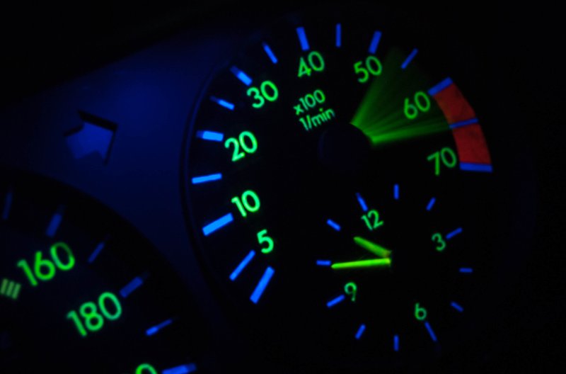 Электронный спидометр на w201