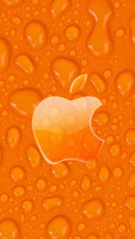 Оранжевые обои