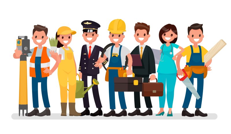 Разные профессии картинки