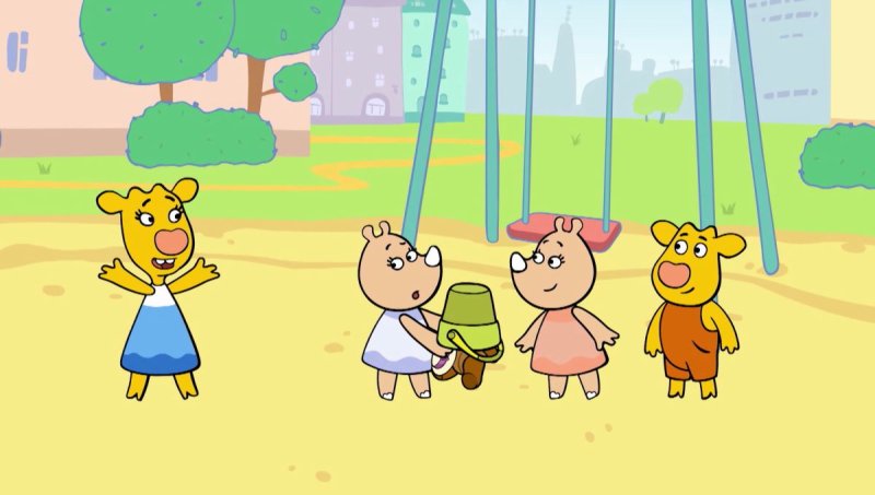 Канал Карусель оранжевая корова