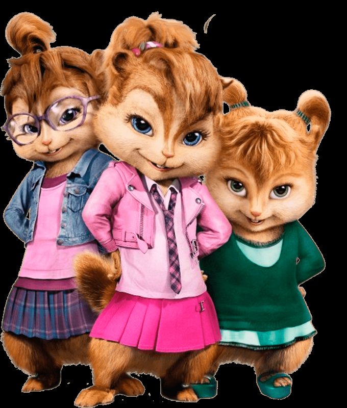 Элвин и бурундуки Британи и бурундушки