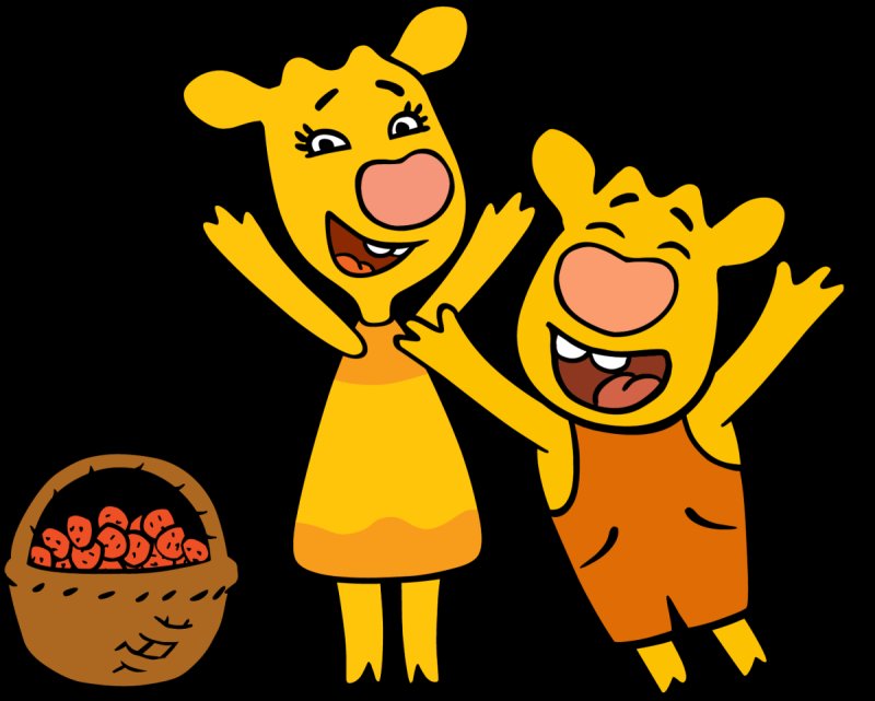 Оранжевая корова Зоя