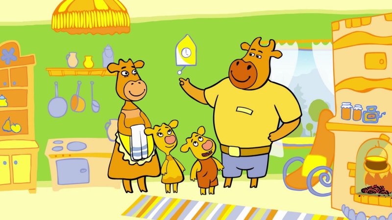 Оранжевая корова Федя