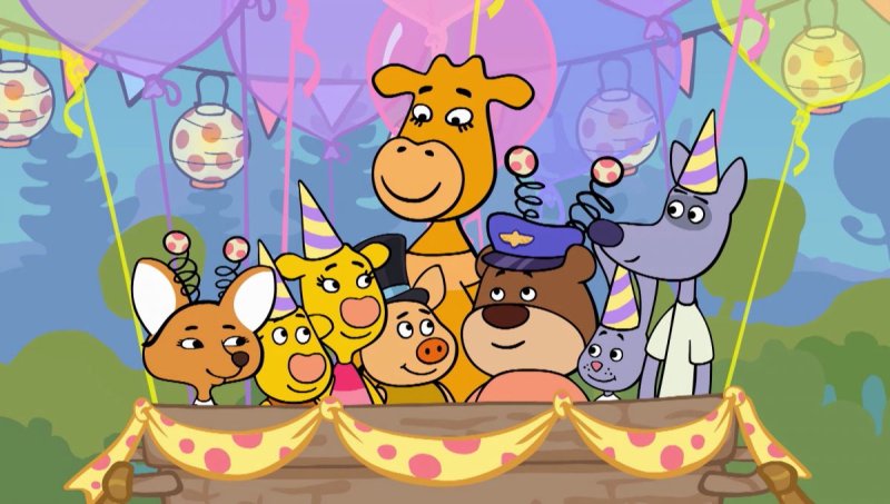 Канал Карусель оранжевая корова